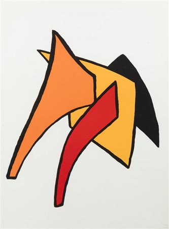 ALEXANDER CALDER<BR>Lawton (USA) 1898 - 1976 New York (USA)<BR>"Dance" 1963