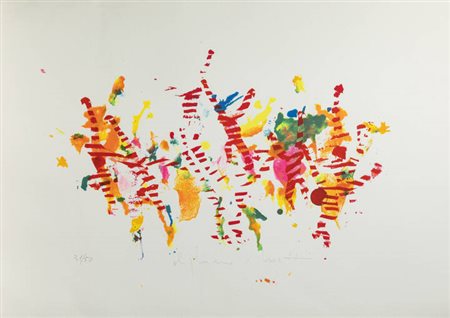 ALIGHIERO BOETTI<BR>Torino 1940 - 1994 Roma<BR>"Senza titolo" 1986