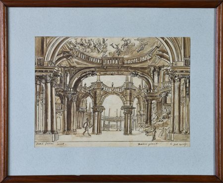 Jacques Philippe Le Bas (1707-1783) - LUOGO MAGNIFICO SCENOGRAFIA DELLA...