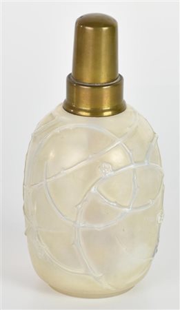 Lalique Renè "EGLANTINES" BRUCIAPROFUMO, modello creato nel 1921 vetro bianco...