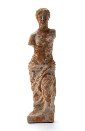 Scultura in terracotta, copia della Venere di Milo   