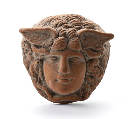 Medusa in terracotta   