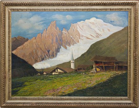 Felice Vellan Torino 1889 - 1976 Courmayeur, Monte Bianco