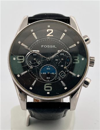 Men's watch, Fossil 250903, leather strap, movement: Quartz.