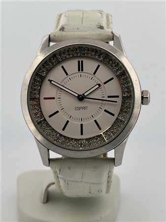 Ladies watch,Esprit 103812, leather strap, movement: Quartz. Incl. box.