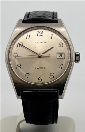 Men's watch, Zenith 01.0480.460, leather strap, movement: Quartz