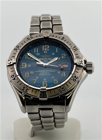 Men's watch, Breitling Superocean A17040, steel strap, movement: automatic.