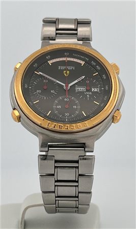 Men's watch, Ferrari 301038, steel strap, movement: Quartz.