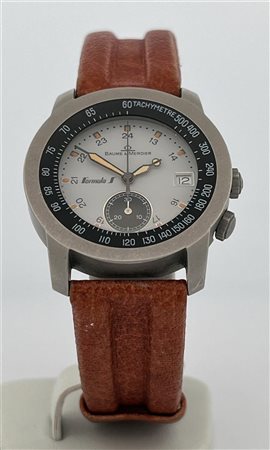 Men's watch, Beaume & Mercier Formula I 6007317, leather strap, movement:...