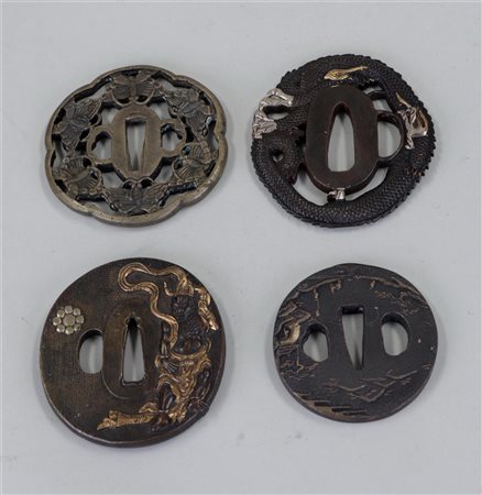 A lot of four tsubas. Japan, 20th century.