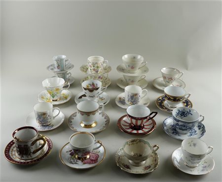 A large lot of various porcelain including Copenhagen and Royal Albert.