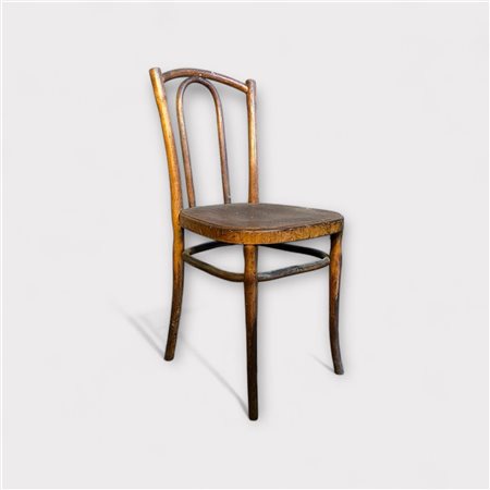 Jacob & Josef Kohn, a Viennese bentwood chair, marked on the inside. 87 x 37 cm.