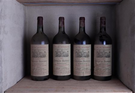 4x Mangum Chateau Bonnet Bordeaux 1990.