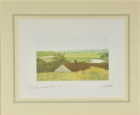 Da Colin Kirby-Green HOUSE ABOVE ALRESFORD CREEK stampa tipografica, cm 23x29...