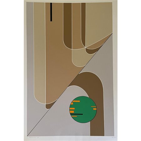 Luigi Veronesi , Litografia (1978) cm 70x50, tiratura 61/90