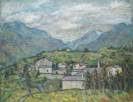 Fiorenzo Tomea (Zoppè di Cadore 1910-Milano 1960)  - Valtellina, 1953