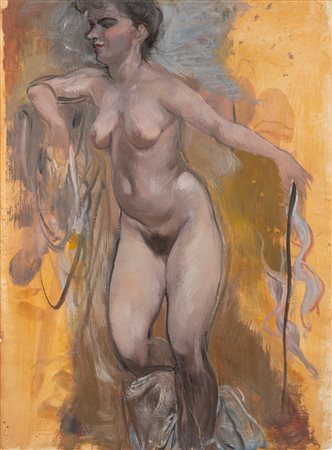 George Grosz (Berlino 1893-1959)  - Nudo, 1940