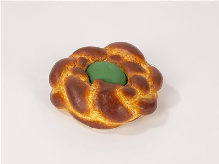 Jeff Koons (York 1955)  - Bread with Egg (Green), 1995