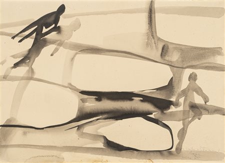 Maria Lai (Ulassai 1919-Cardedu 2013)  - Figure, 1965