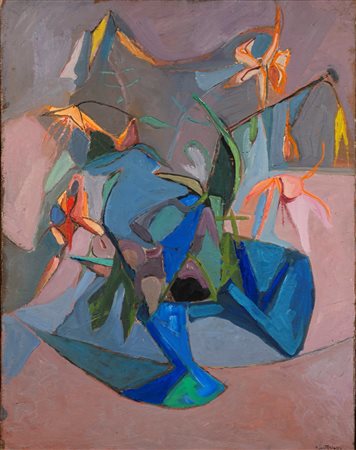 Katy Castellucci (Laglio 1905-Roma 1985)  - Fiori, 1950 ca.