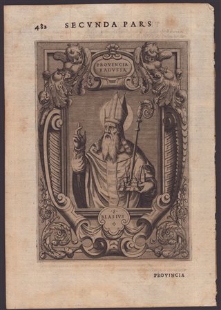 Agostino Carracci (1557 - 1602) San Biagio (Provincia di Ragusa) 1584-1587...