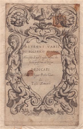 Odoardo Fialetti (1573 - 1638) Disegni varii di Polifilo Zancarli Serie...