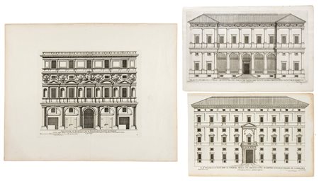 Pietro Ferrerio (1600 - 1664) Palazzo de Chigi alla Lungara Palazzo Branconio...