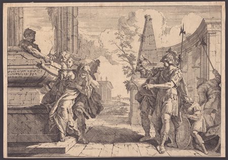 Francesco Fontebasso (1707 - 1769) Il sacrificio di Polissena 1744 dalla...