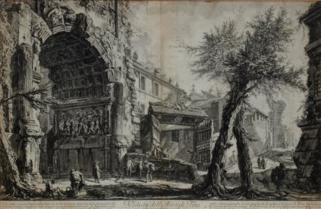 Giovanni Battista Piranesi (Mogliano Veneto, 1720 - Venezia, 1778) Veduta...