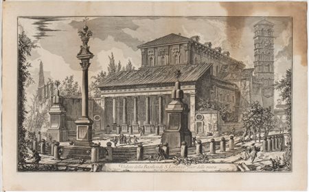 Giovanni Battista Piranesi (Mogliano Veneto, 1720 - Venezia, 1778) Veduta...