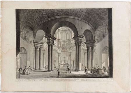 Giovanni Battista Piranesi (Mogliano Veneto, 1720 - Venezia, 1778) Veduta...