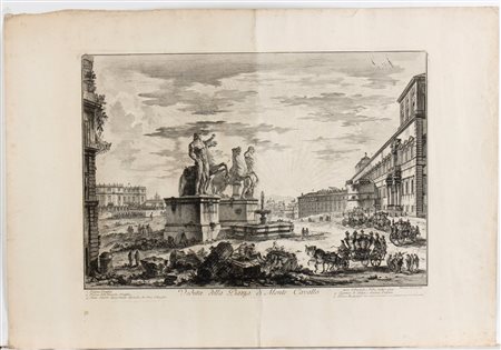 Giovanni Battista Piranesi (Mogliano Veneto, 1720 - Venezia, 1778) Veduta...