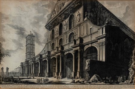 Giovanni Battista Piranesi (Mogliano Veneto, 1720 - Venezia, 1778) Veduta...