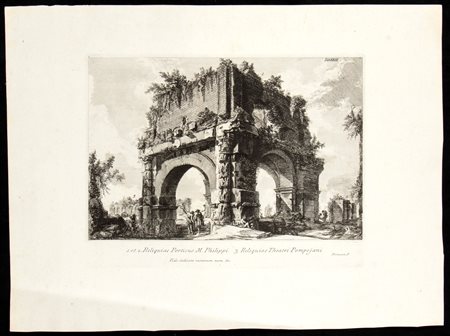 Giovanni Battista Piranesi (Mogliano Veneto, 1720 - Venezia, 1778) Reliquiae...