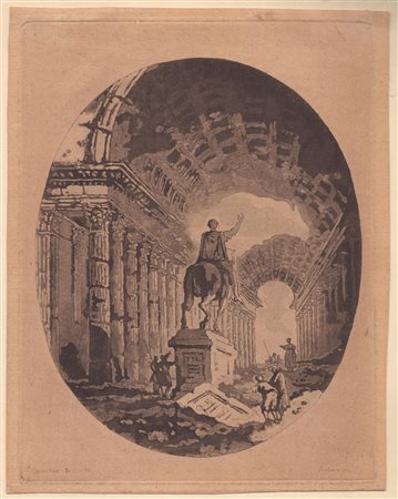 Jean Claude Richard de Saint-Non Abbé de Saint-Non (1730 - 1792) Ritratto...