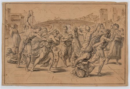 Pierre Lélu (1741 - 1810) La strage degli Innocenti 1790 da Marcantonio...