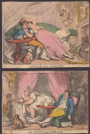 Thomas Rowlandson (1757 - 1827) Home and Abroad Abroad and at Home...