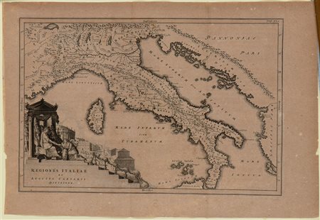 Christoph Cellarius (1634 - 1707) REGIONES ITALIAE ex Augusti Caesaris...