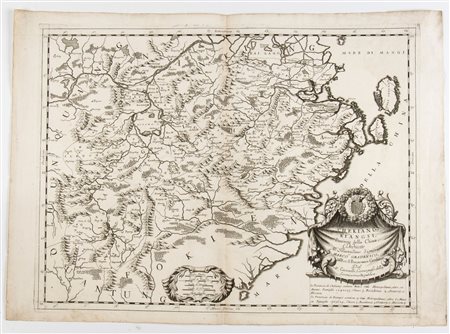 Vincenzo Maria Coronelli (1650 - 1718) Chekiang, e Kiangsi, Provincie della...