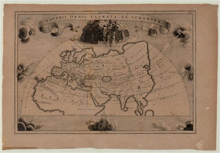 Christoph Cellarius (1634 - 1707) Veteris Orbis Climata ex Strabone...