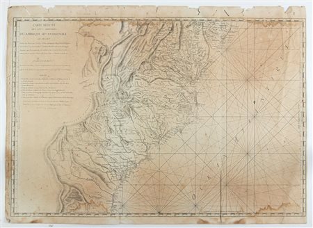 Antoine de Sartine (1729 - 1801) Carte Reduite des Cotes Orientales De...