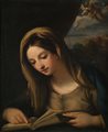 Carlo Maratti (e aiuti) Camerano 1625-Roma 1713 Madonna con libro Al verso...