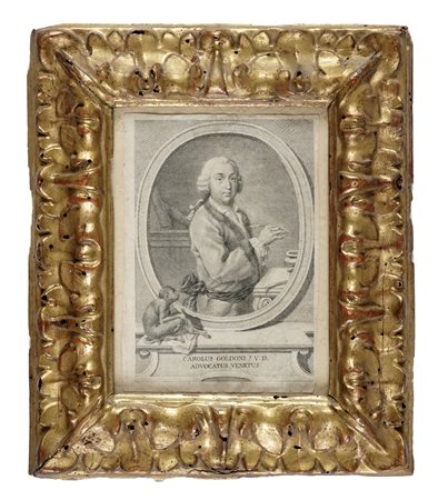 Anonimo del XVIII secolo, Carolus Goldoni J.V.D. Advocatus Venetus. 1750 ca....