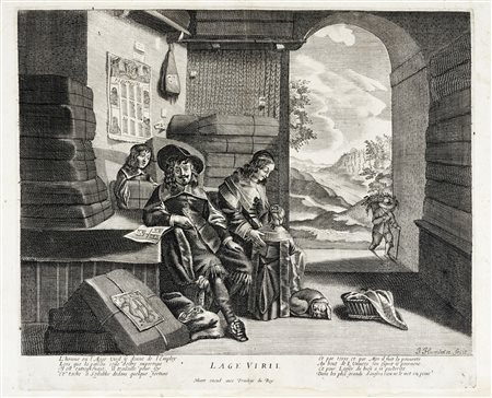 Guilliaume (Willem) De Gheyn Jean Baptiste Humbelot, Le quattro età...