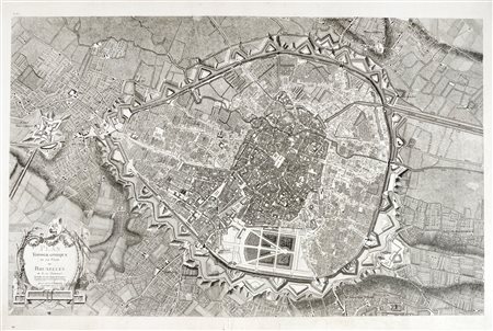 Louis-André Dupuis, Plan topographique de la Ville de Bruxelles et de ses...