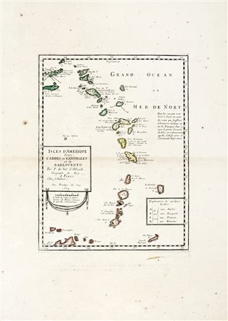 Pierre Duval, Isles d'Amerique dites Caribes ou Cannibales et de Barlovento....