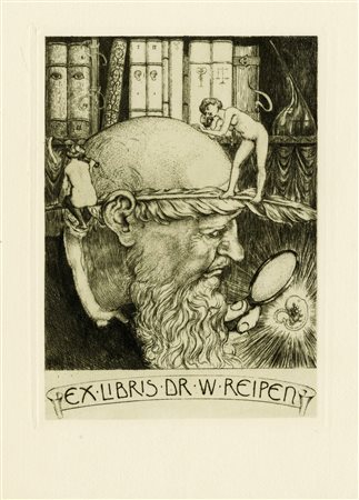 Guido Balsamo Stella, Lotto composto di 5 ex libris. 1907-11. Raccolta di 5...