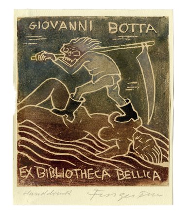 Michel Fingesten, Giovanni Botta Ex Bibliotheca Bellica. 1942 ca....