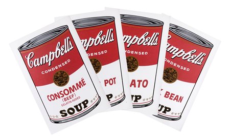 Andy Warhol [da], Campbell's Soup. A Portfolio of Ten Works. Giclée. mm...