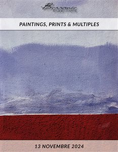 ASTA N.237 - PAINTINGS, PRINTS & MULTIPLES